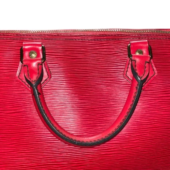 Louis Vuitton Castilian Red Speedy 35 - Picture 12 of 16